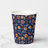 Rustikale Flora Pappbecher (Rechts)