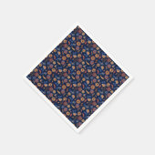 Rustikale Flora Serviette (Ecke)