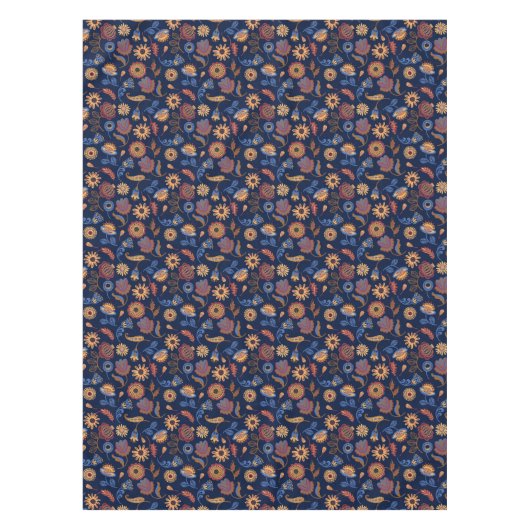 Rustikale Flora Tischdecke (Vorderseite)