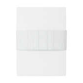 Rustikale Floral Watercolor Boho Hochzeit Einladun Einladungsbanderole (Rückseitenbeispiel)