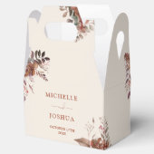 Rustikale florale Elegante Herbstliche Hochzeit im Geschenkschachtel (Geöffnet)