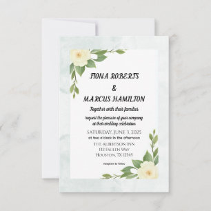 Rustikale, florale und Minimalistische Save the Da Date