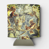 Rustikale Flussfrösche, isoliert Dosenkühler (Rückseite)