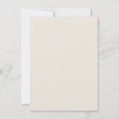 Rustikale Folkkunst Einladung zur Hochzeit (Rückseite)