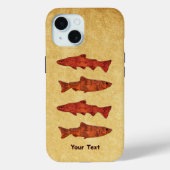 Rustikale Forelle Case-Mate iPhone Hülle (Rückseite)