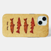 Rustikale Forelle Case-Mate iPhone Hülle (Rückseite (Horizontal))