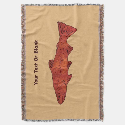 Rustikale Forelle Decke (Vorderseite Vertikal)