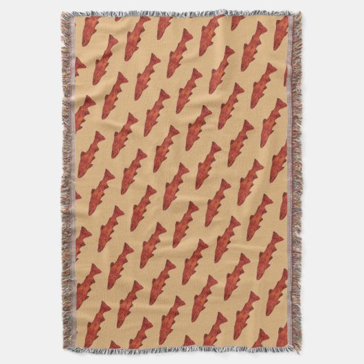 Rustikale Forelle Decke (Vorderseite Vertikal)