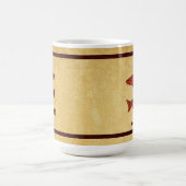 Rustikale Forelle Kaffeetasse (Mittel)