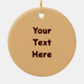 Rustikale Forelle Keramik Ornament (Hinten)