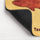 Rustikale Forelle Mousepad (Ecke)