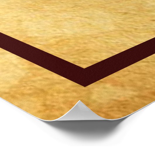 Rustikale Forelle Poster (Ecke)