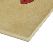 Rustikale Forelle Schneidebrett (Ecke)