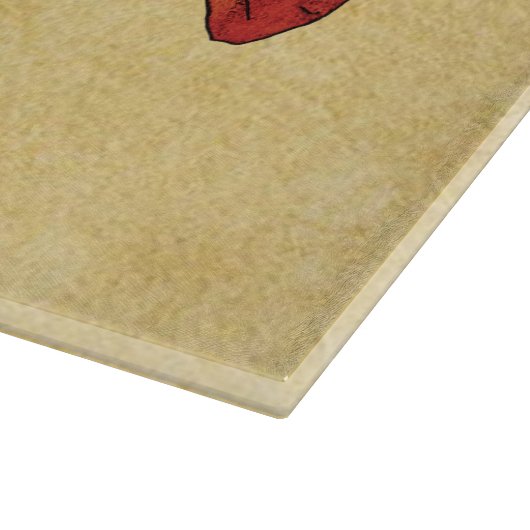 Rustikale Forelle Schneidebrett (Ecke)