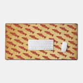 Rustikale Forelle Schreibtischunterlage (Tastatur & Maus)