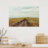 Rustikale Fotografie. Landschaftsdruck. Foto Poster (Küche)