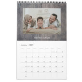 Rustikale Fotos Kalender (Jan 2027)