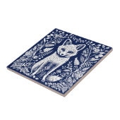 Rustikale Fox-Keramik Fliese (Seite)