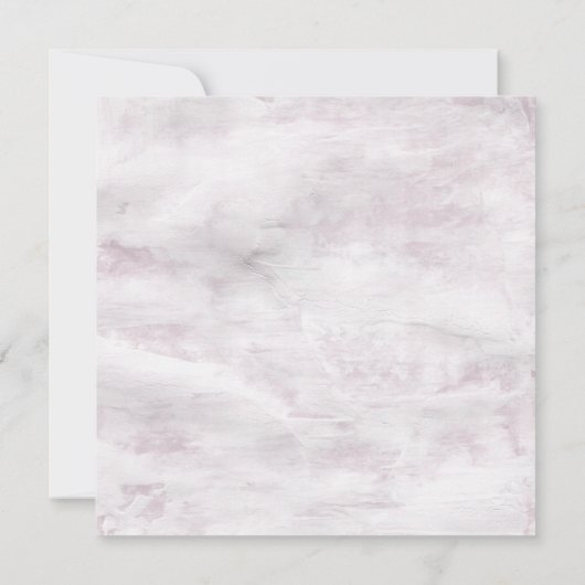 rustikale französische Hütte botanische Hochzeit E Einladung (Rückseite)