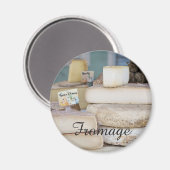 Rustikale französische Käseauswahl Magnet (Vorderseite/Rückseite)