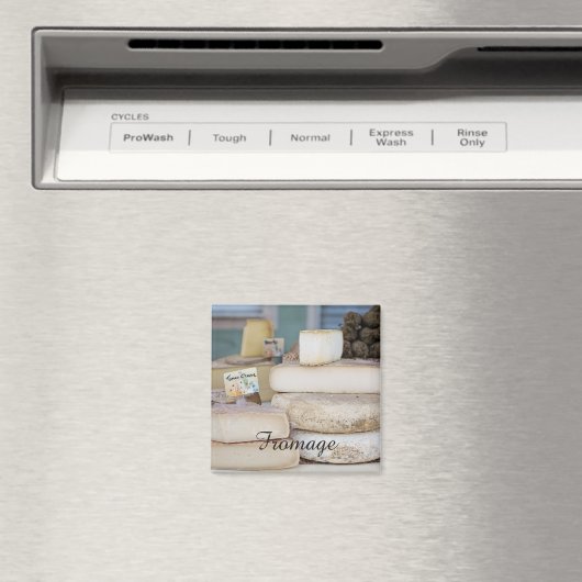 Rustikale französische Käseauswahl Magnet (In Situ (Geschirrspüler))