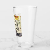 rustikale französische Landskripte paris eifftower Glas (Links)