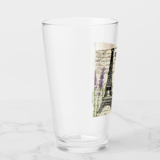 rustikale französische Landskripte paris eifftower Glas (Rechts)