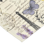 rustikale französische Landskripte paris eifftower Mittelgroßer Tischläufer (Ecke)