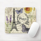 rustikale französische Landskripte paris eifftower Mousepad (Mit Mouse)
