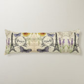 rustikale französische Landskripte paris eifftower Seitenschläferkissen (Vorderseite)