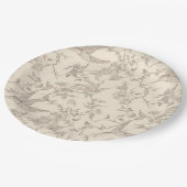 Rustikale französische Teller (Schrägansicht)