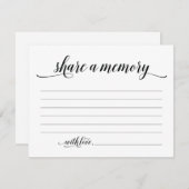 Rustikale Freigabe eines Beileids, Gedenkkarte Einladung (Vorne/Hinten)