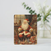 Rustikale frohe Weihnachten mit Weihnachten (Stehend Vorderseite)