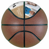 Rustikale frohe Weihnachtsgroßvater 3 FotoCollage Basketball (Rechts)