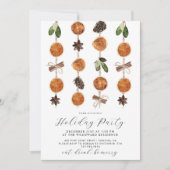 Rustikale Fruchtsaftparty Einladung (Vorderseite)