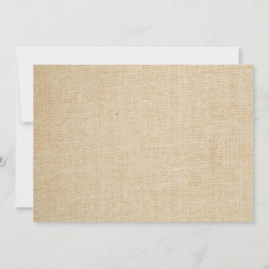 Rustikale Frühlingsflora Kinderdusche Einladungen (Rückseite)