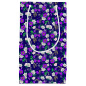 Rustikale Frühlingspanik Blume Bouquet Kleine Geschenktüte (Vorderseite)