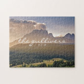 Rustikale Gästebuchalternative Puzzle (Horizontal)