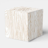 Rustikale Gastgeschenk Hochzeit Geschenkschachtel (Rückseite)