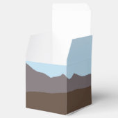 Rustikale Gastgeschenk Hochzeit Geschenkschachtel (Geöffnet)