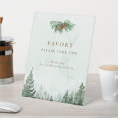 Rustikale Gastgeschenke Hochzeiten des Pinienwalde Sockelschild (In SItu)