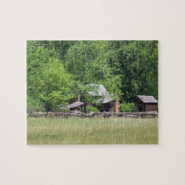 Rustikale Gebäude Puzzle