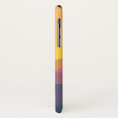 Rustikale Gebirge Geometrisch Minimalistisch Case-Mate iPhone Hülle (Hinten/Links)