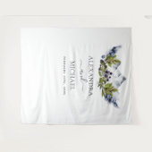 Rustikale Gebirgslandschaft Foto Kulisse Wandteppich (Vorderseite (Horizontal))