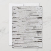 Rustikale Geburtstagskünstlerpartei Einladung (Rückseite)