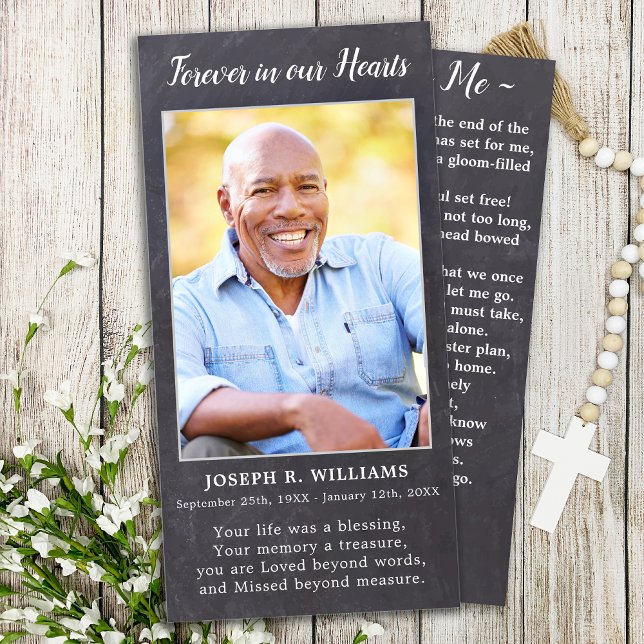 Rustikale Gedenkkarte Beileid Gedicht Beerdigung G (Von Creator hochgeladen)