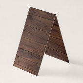 Rustikale geflochtene Hashtag Wedding Share Fotos (Rückseite)