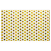 Rustikale Gelbblütenblume Blume Stoff (Fat Quarter (45,7 x 55,9 cm))