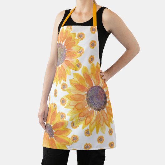 Rustikale Gelbblütenblume Schürze (InSitu)