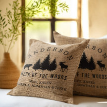 Rustikale, gemütliche Kabine - Name der Familie Th